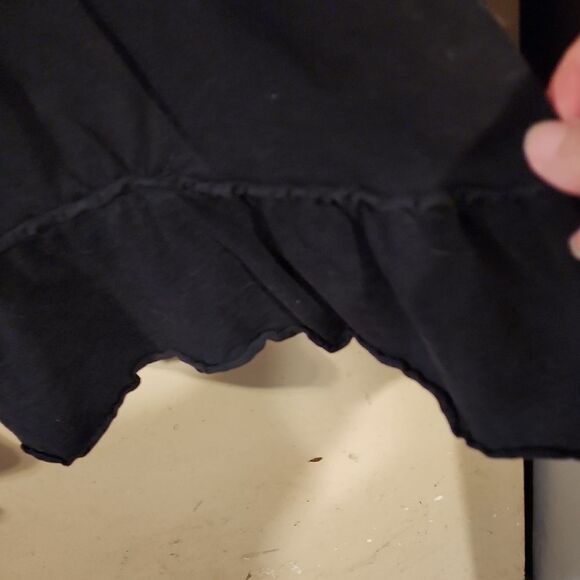 Torrid Black Boxy Short Sleeve Blouse - Picture 4 of 5